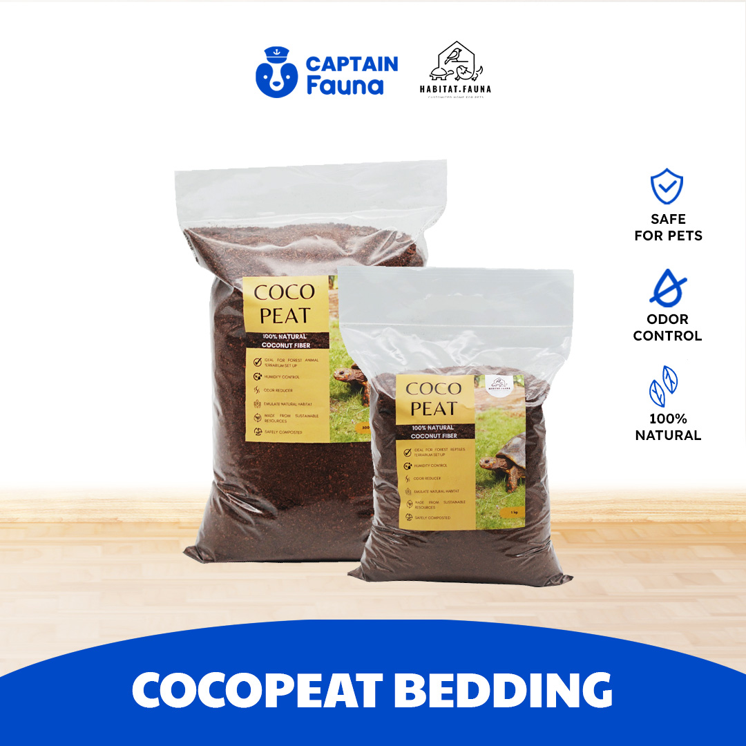 Coco Peat Non Strelizied Alas Kandang Hewan Reptile 6L